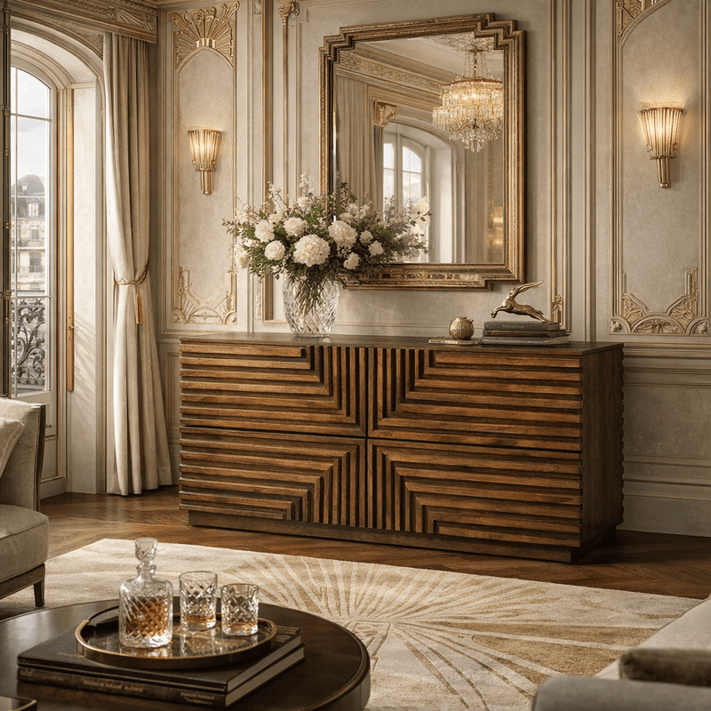 Rum Swizzle Dresser - Tom Collins Home