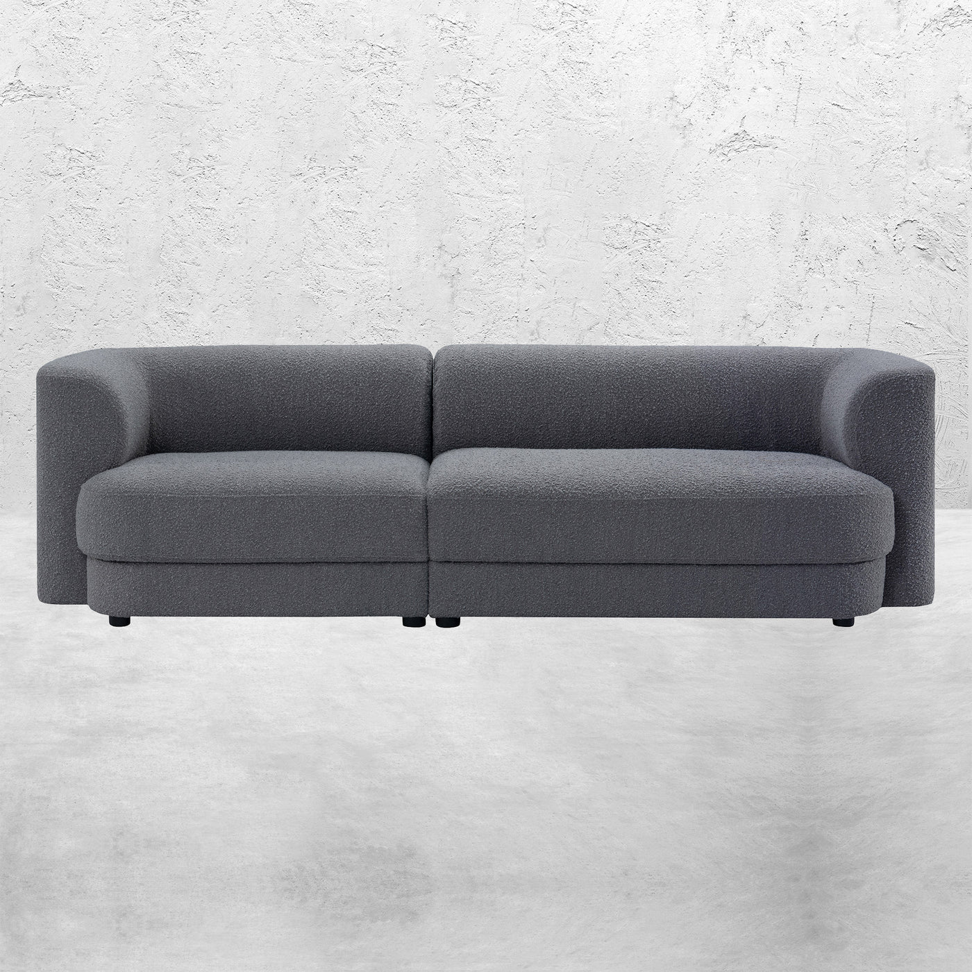 Screwdriver 2 Piece Sofa in Boucle