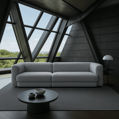Screwdriver 2 Piece Sofa in Boucle - Tom Collins Home