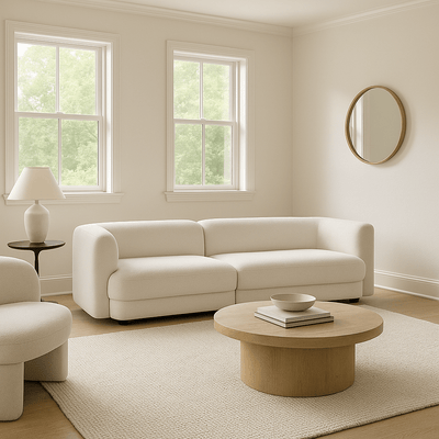 Screwdriver 2 Piece Sofa in Teddy - Tom Collins Home
