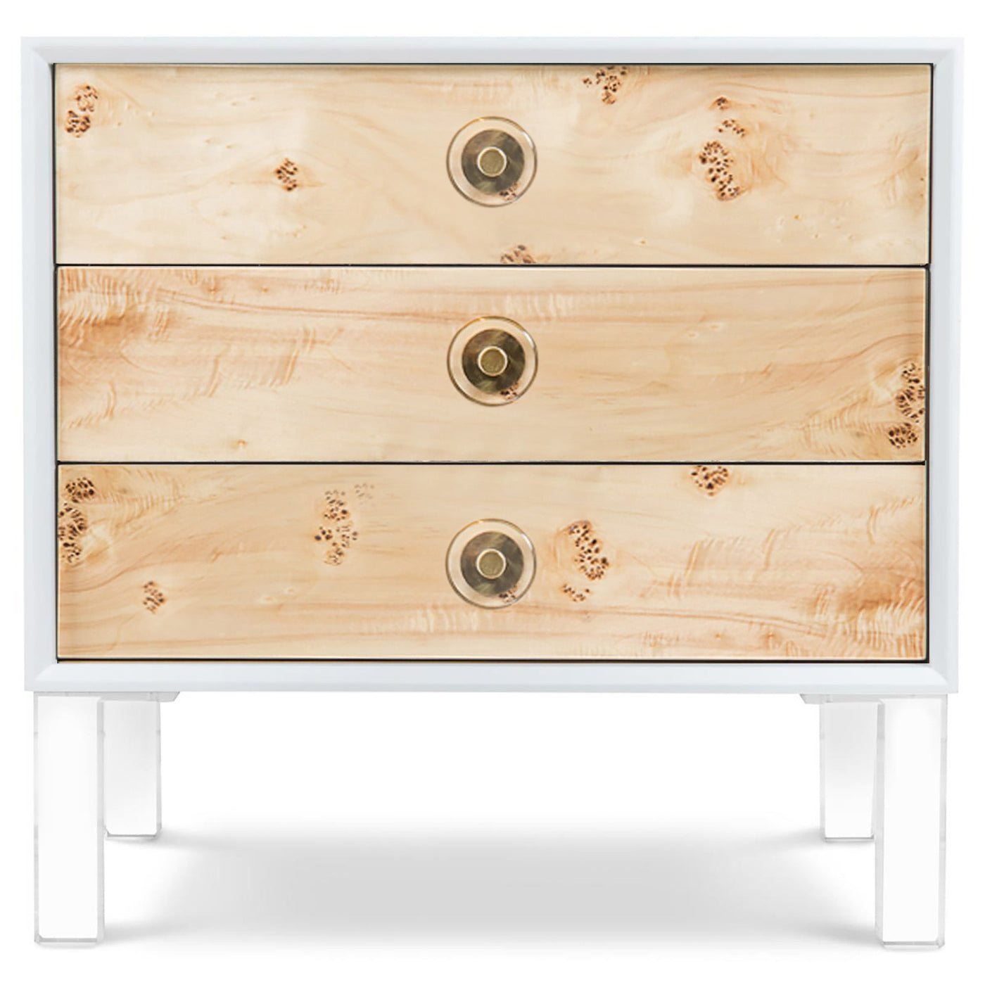 Screwdriver 3 Drawer Side Table - Tom Collins Home
