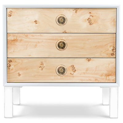 Screwdriver 3 Drawer Side Table - Tom Collins Home