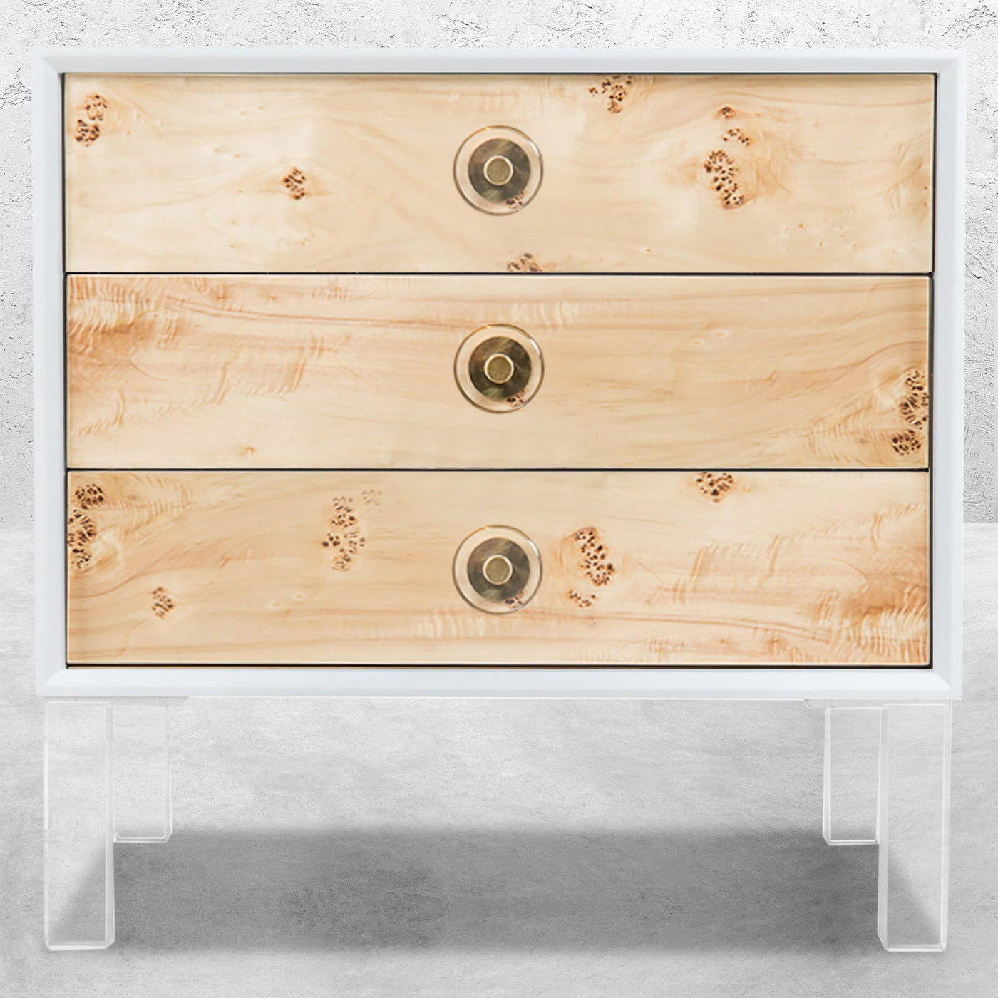 Screwdriver 3 Drawer Side Table - Tom Collins Home