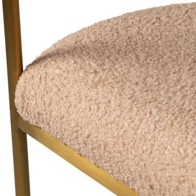 Singapore Sling 2 Bar And Counter Stool in Faux Sheepskin - Tom Collins Home