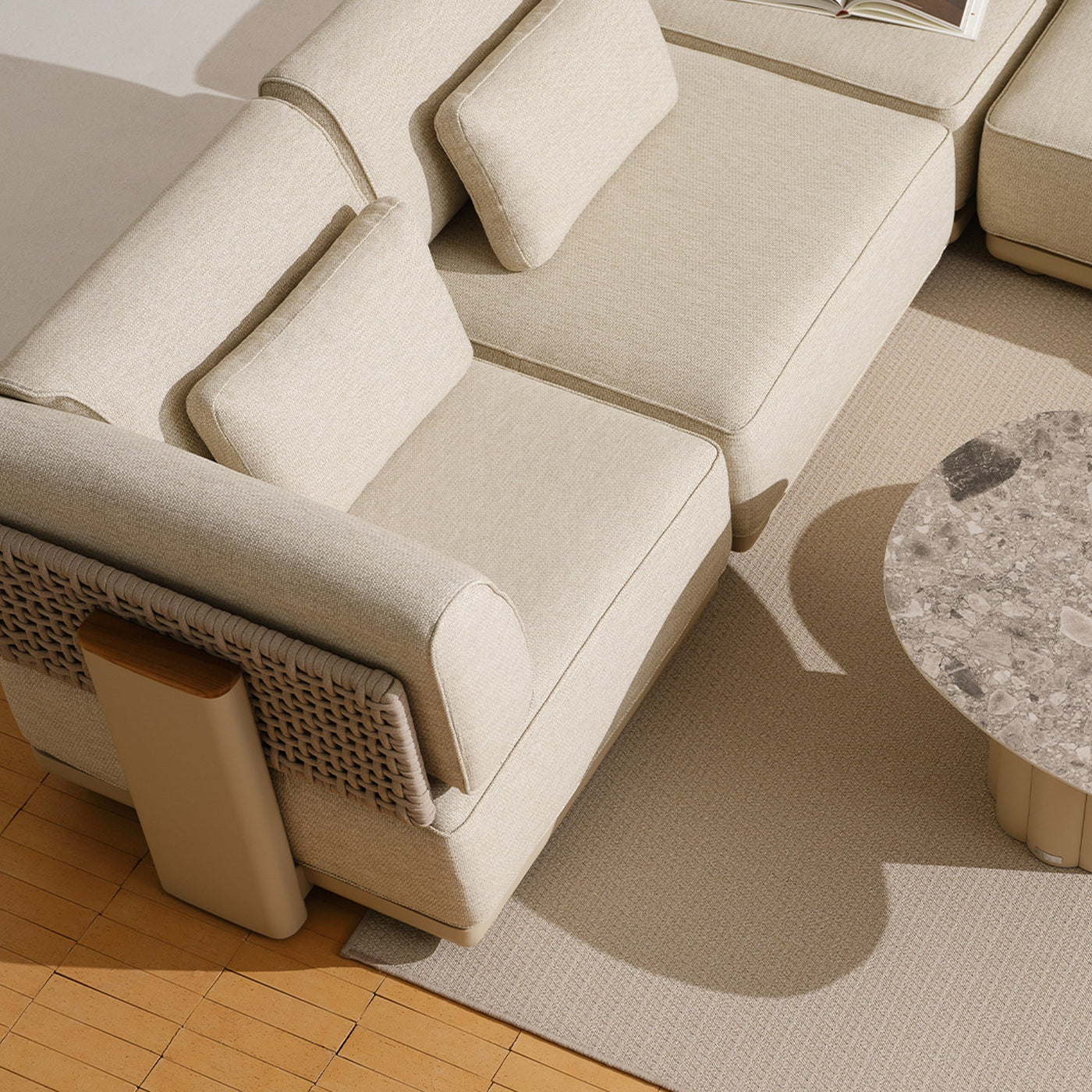 Solstice Corner Chair Module - Tom Collins Home