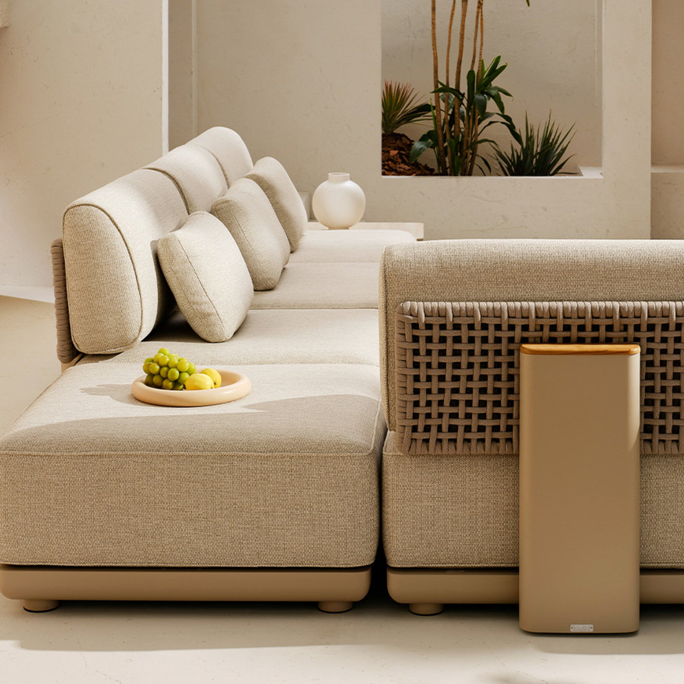 Solstice Footstool Module - Tom Collins Home