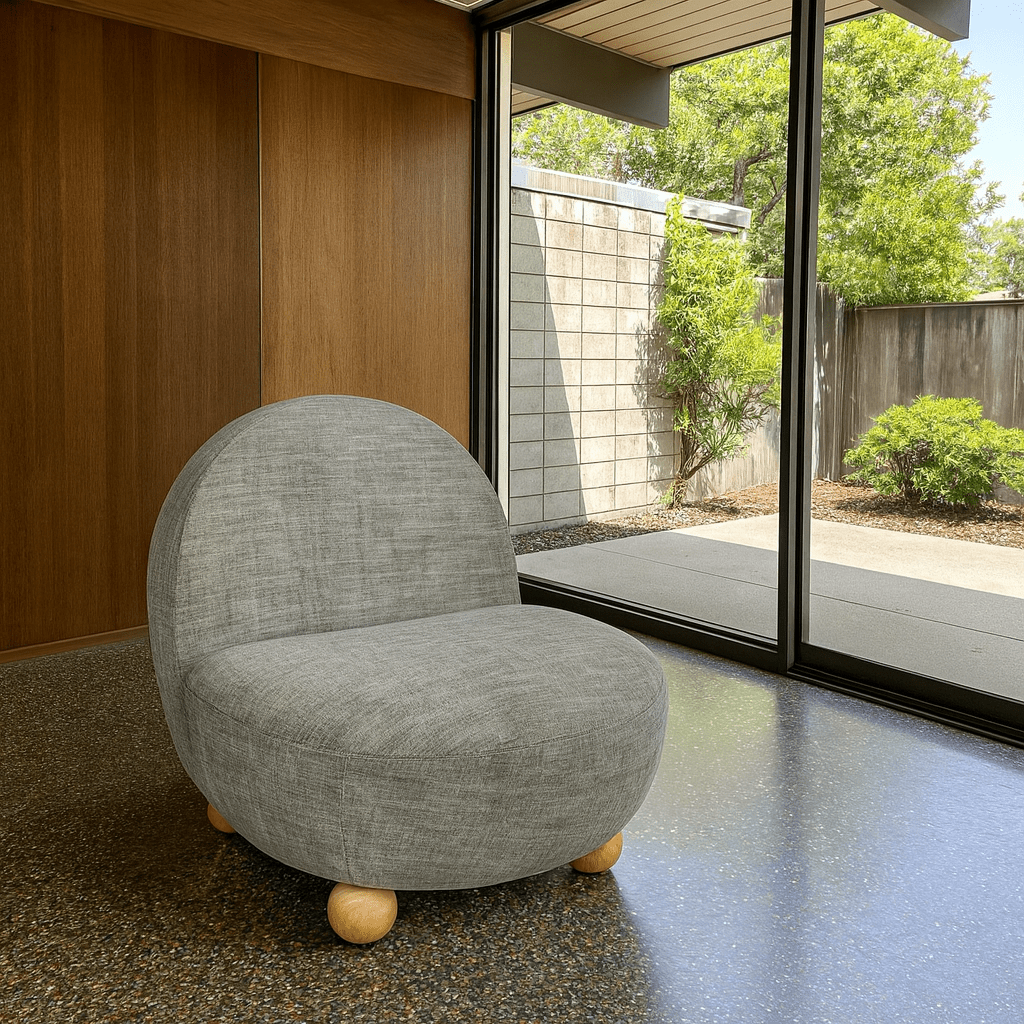 Southside Occasional Chair in Linen - Tom Collins Home
