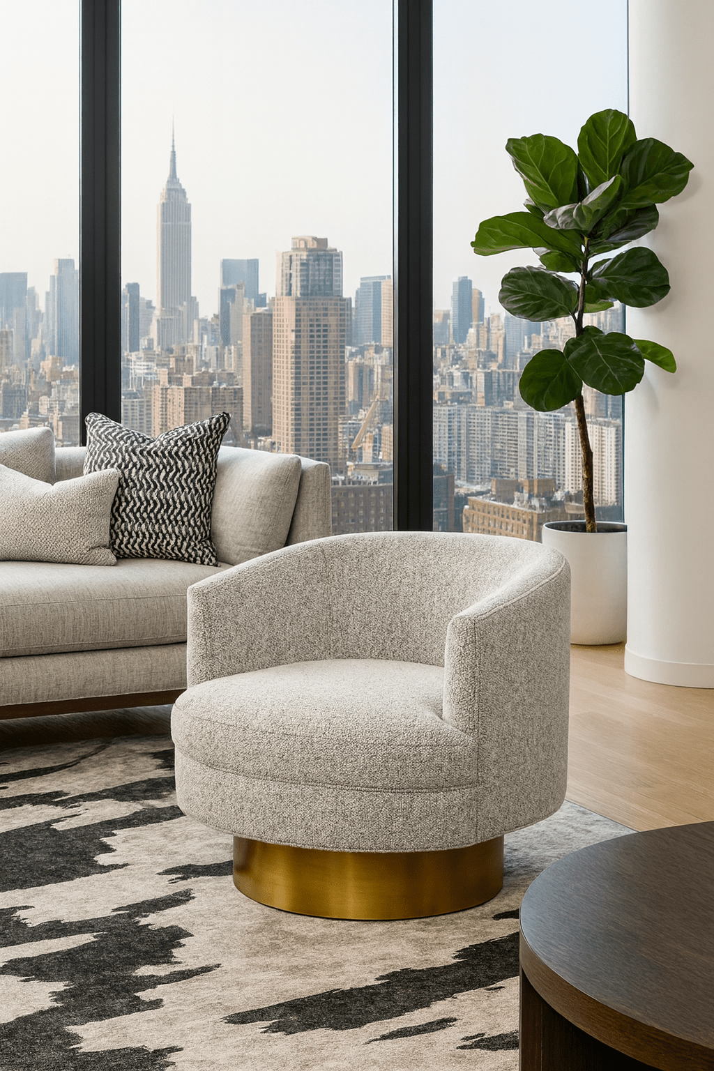 Studio 54 Occasional Chair in Boucle - Tom Collins Home