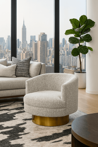 Studio 54 Occasional Chair in Boucle - Tom Collins Home