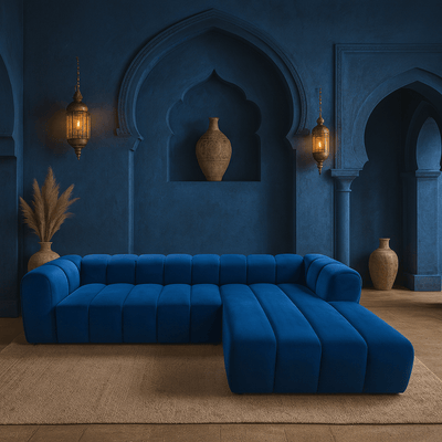 Tipsy Mermaid Punch Sectional - Tom Collins Home