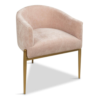 Trader Vic's Dining Chair in Chenille - Tom Collins Home