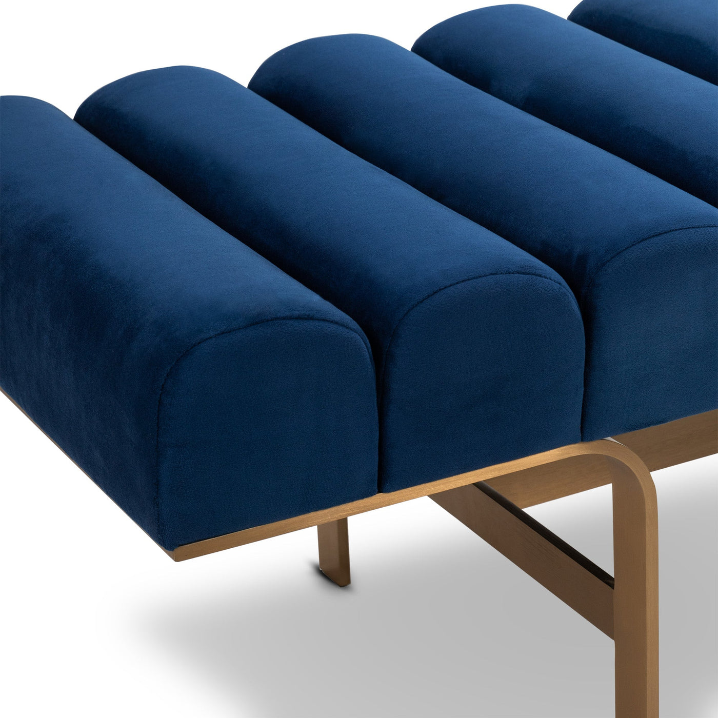 Tropical Cooler Bench in Velvet - Tom Collins Home