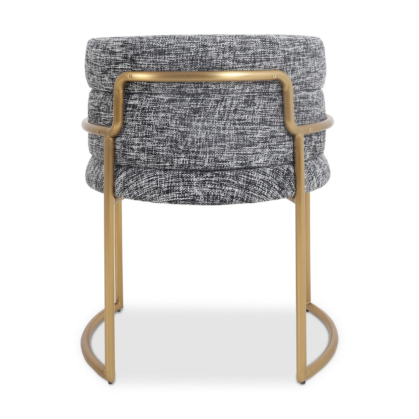 Whiskey Highball Dining Chair in Heavyweight Linen - Tom Collins Home