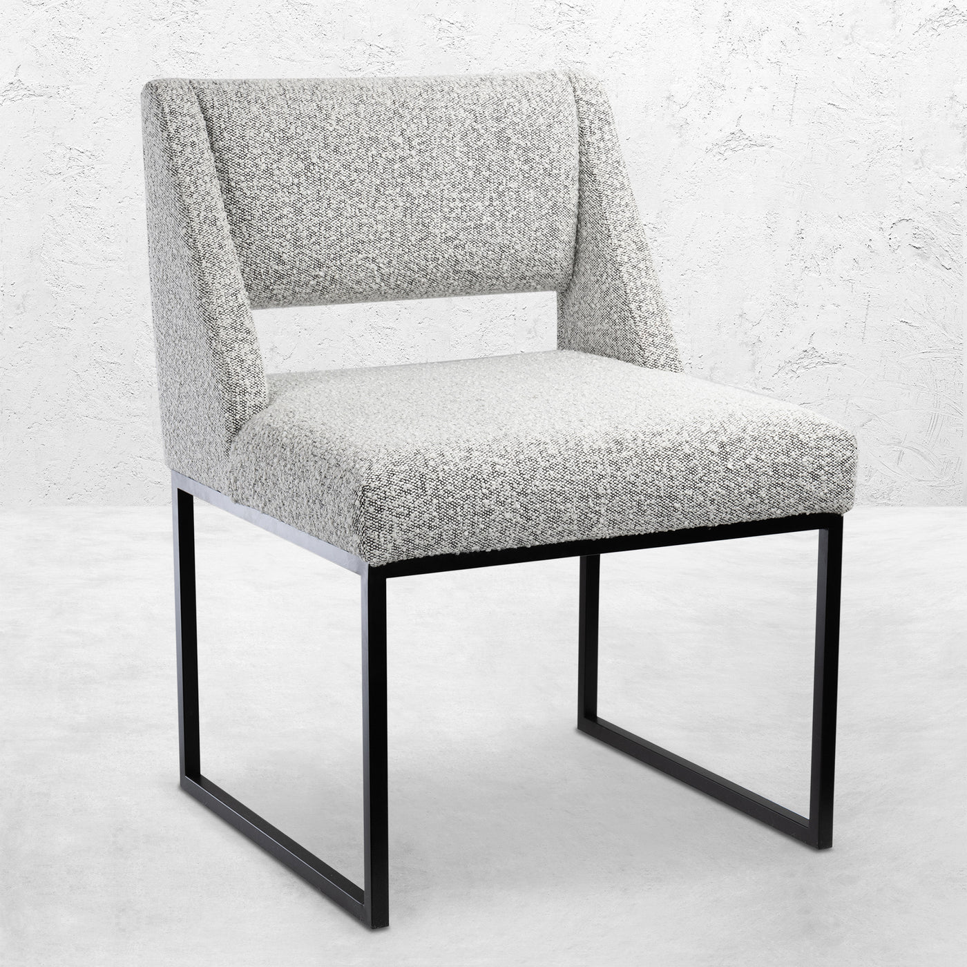 Aperol Spritz Dining Chair in Boucle