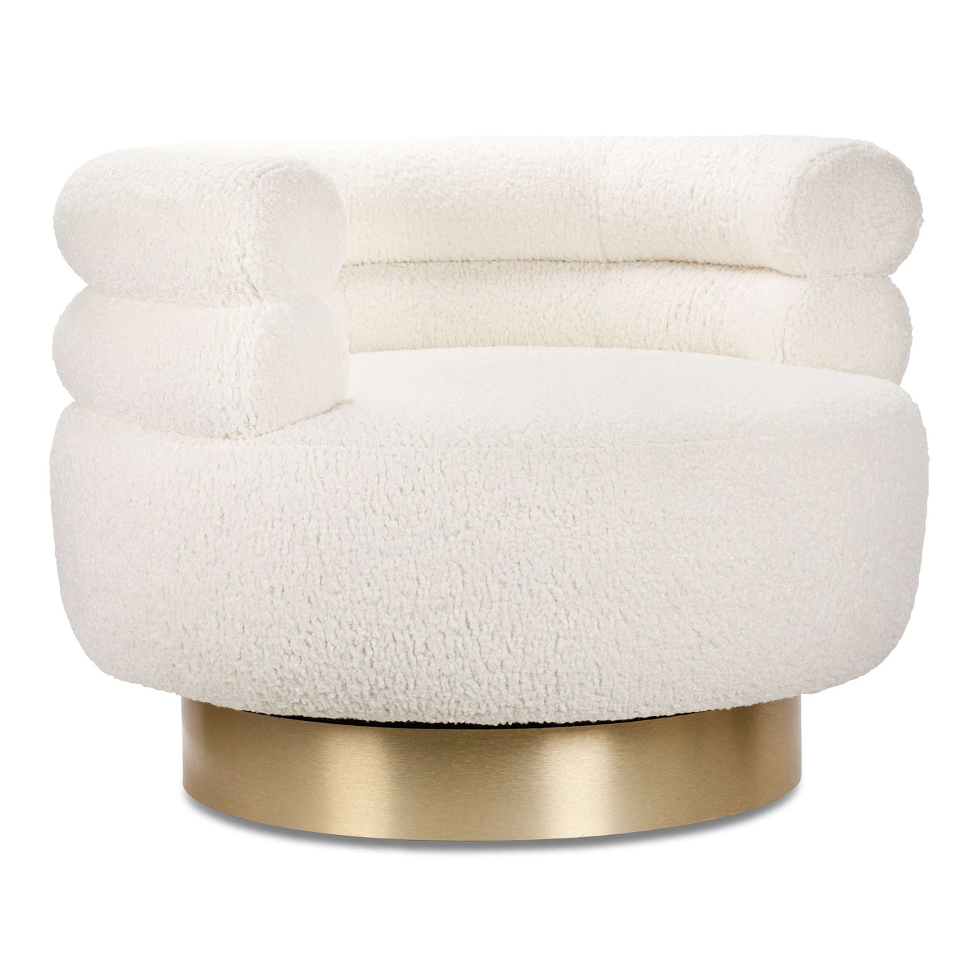 Bellini Occasional Chair in Faux Sheepskin