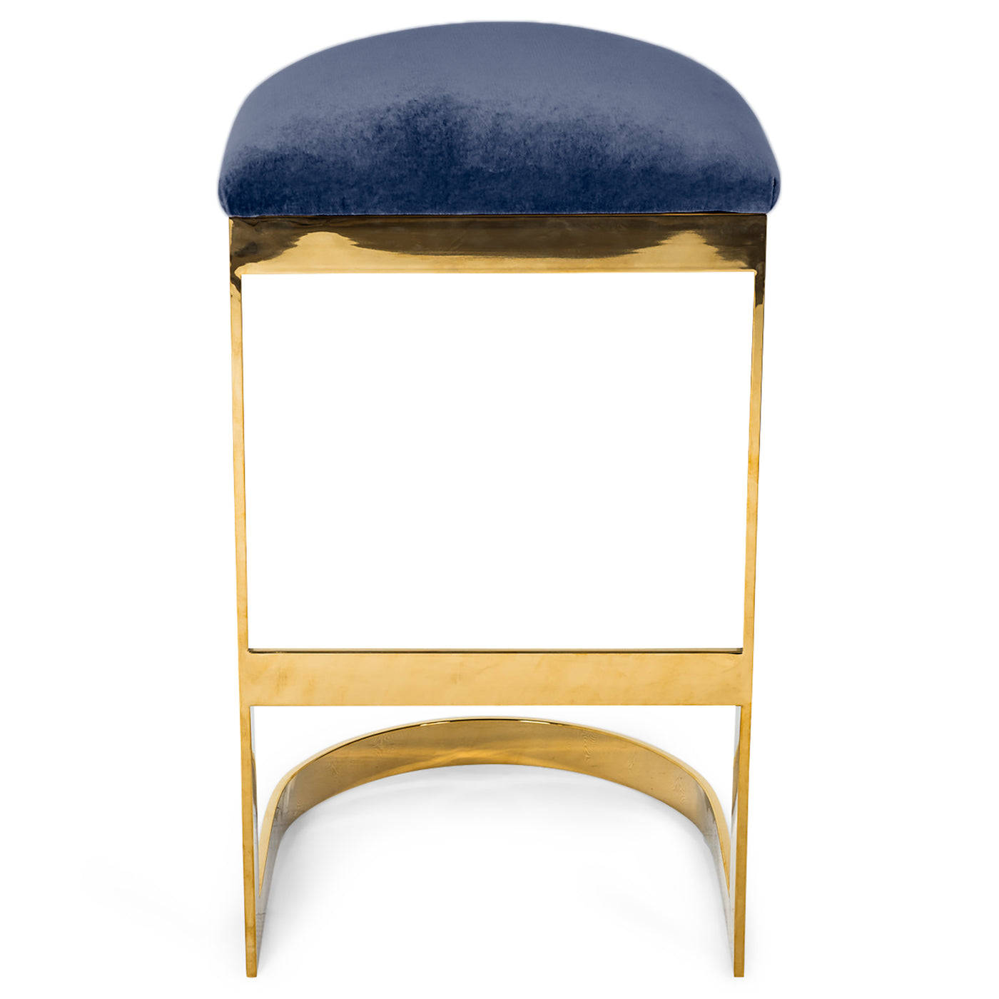 El Floridita Backless Bar and Counter Stool in Velvet