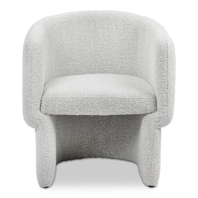 Piña colada Dining Chair in Boucle