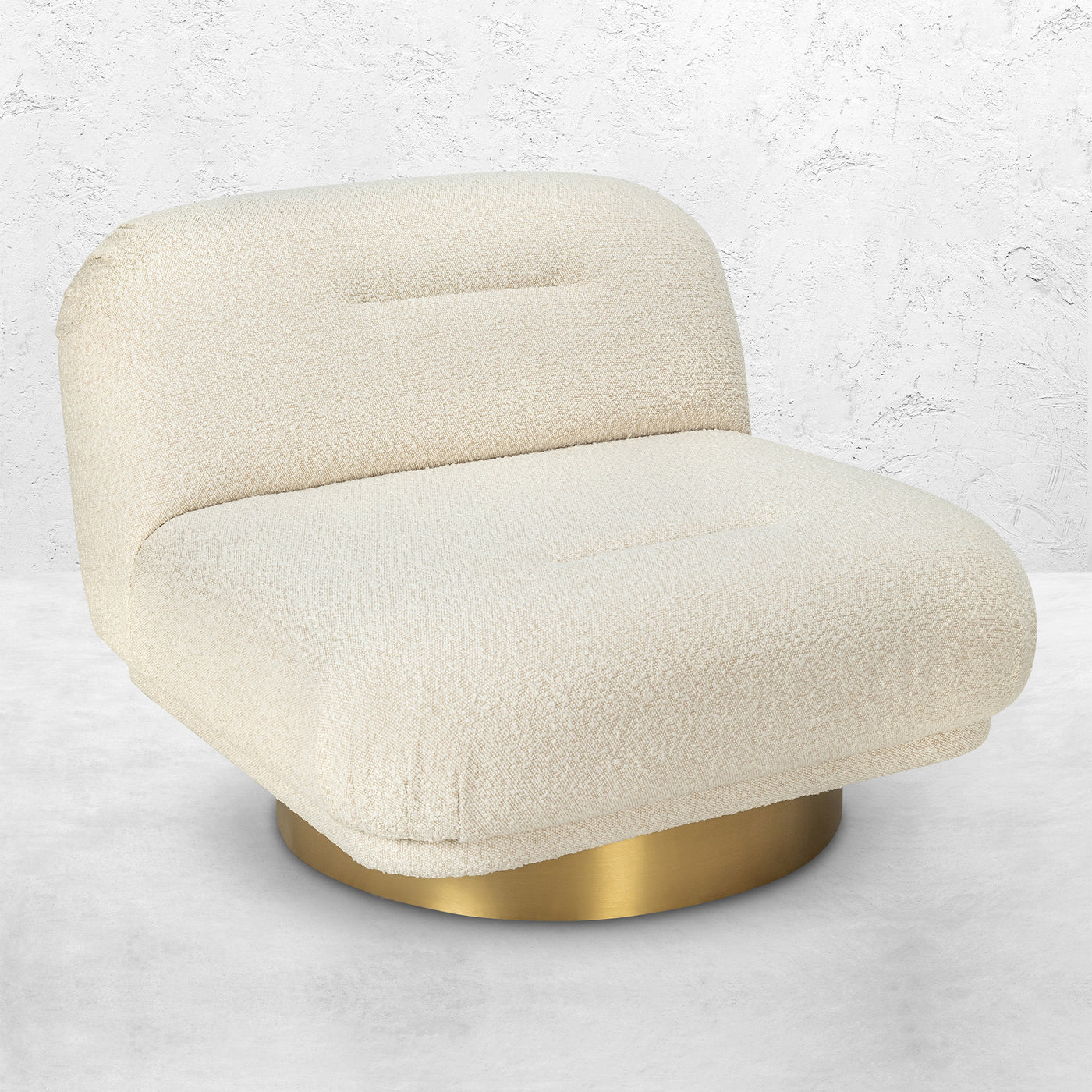 Whiskey Sour Occasional Chair in Boucle