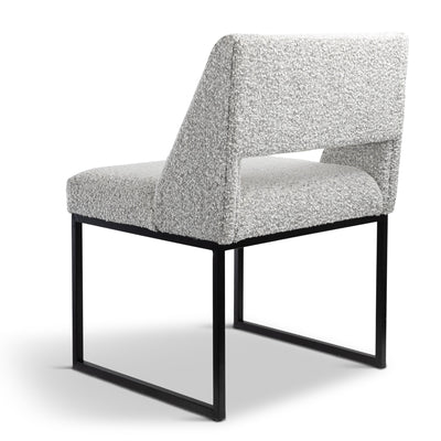 Aperol Spritz Dining Chair in Boucle - Tom Collins Home
