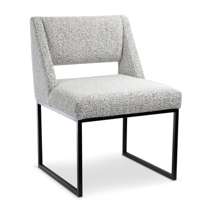 Aperol Spritz Dining Chair in Boucle - Tom Collins Home