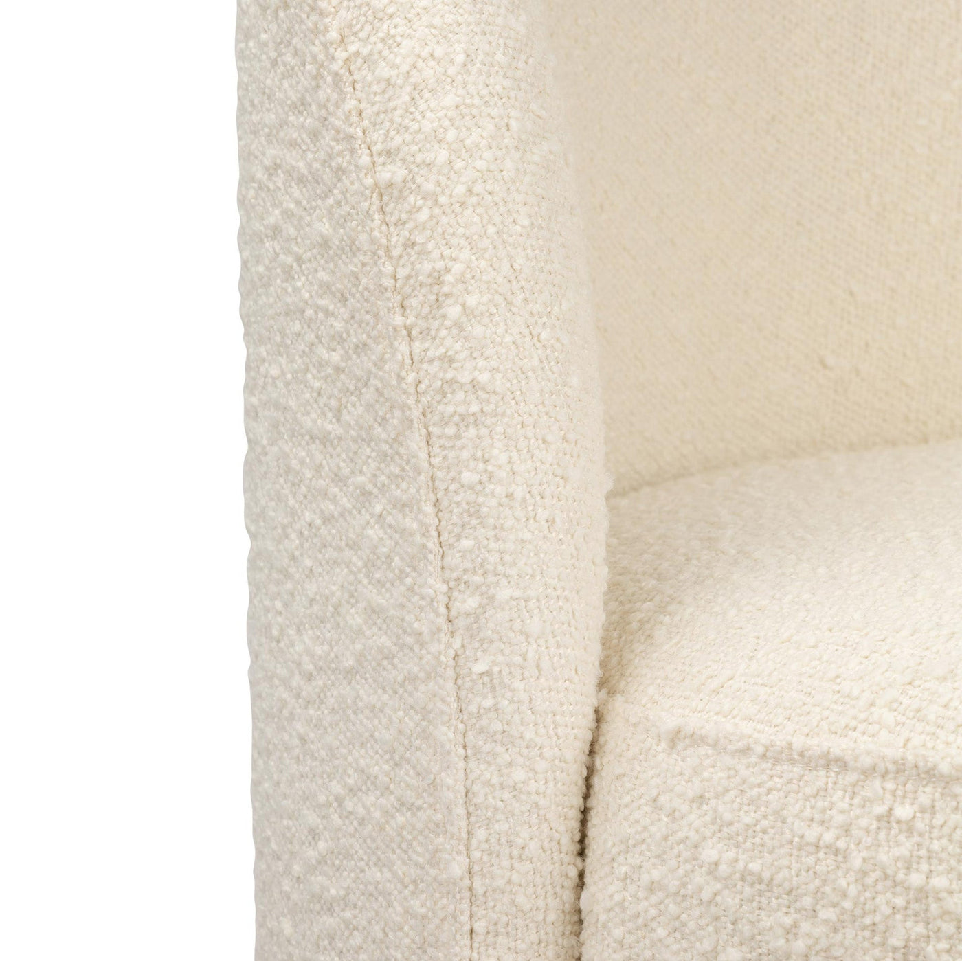 Beach Comber 2 Dining Chair in Boucle - Tom Collins Home