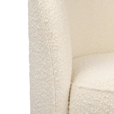 Beach Comber 2 Dining Chair in Boucle - Tom Collins Home
