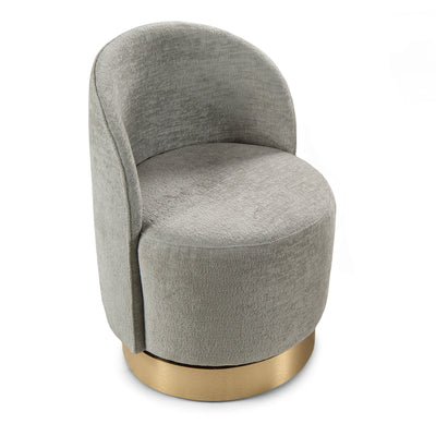 Beachcomber 2 Dining Chair in Hammered Chenille - Tom Collins Home