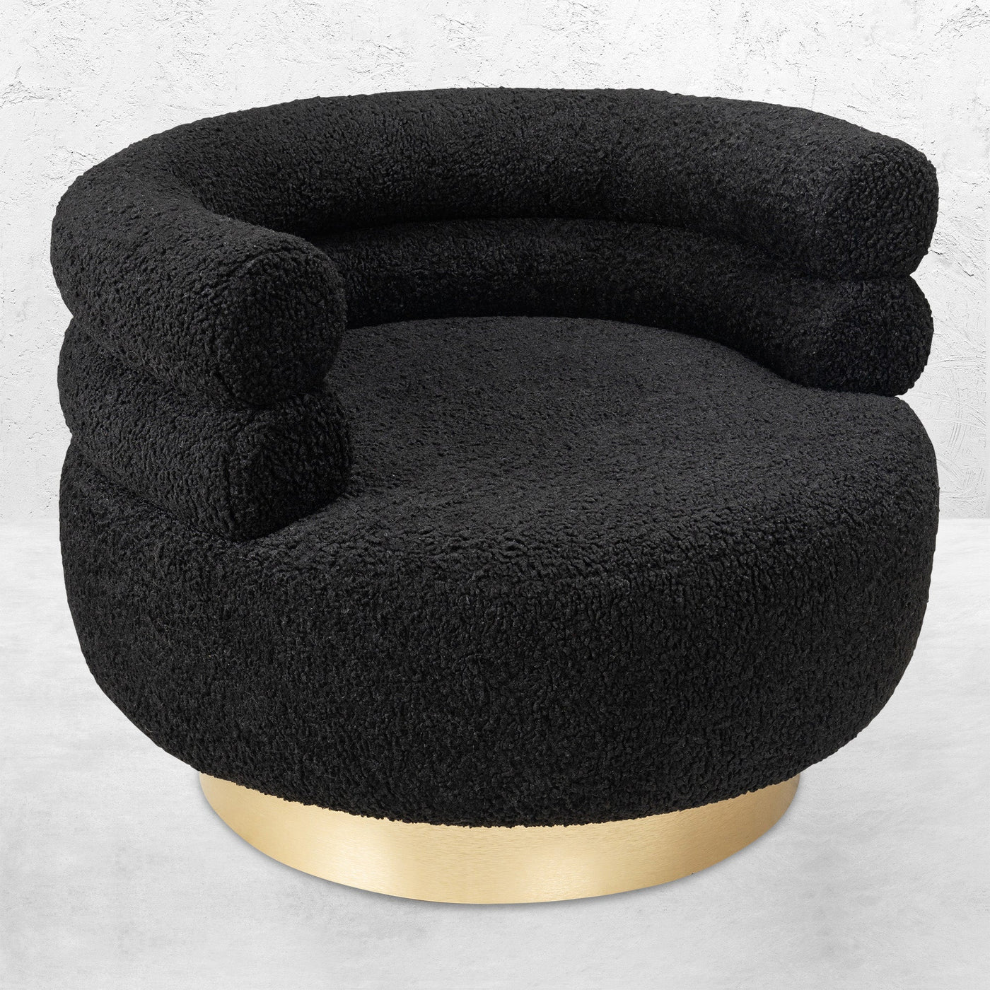Bellini Occasional Chair in Hammered Chenille - Tom Collins Home