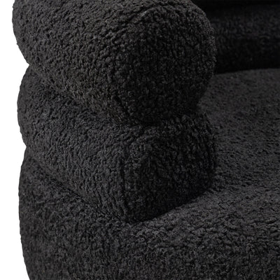 Bellini Occasional Chair in Hammered Chenille - Tom Collins Home