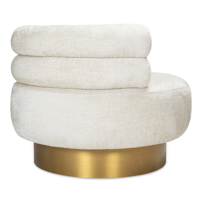 Bellini Occasional Chair in Hammered Chenille - Tom Collins Home