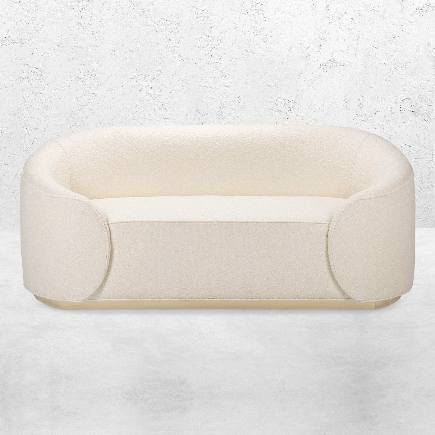 Cosmopolitan Loveseat in Boucle - Tom Collins Home