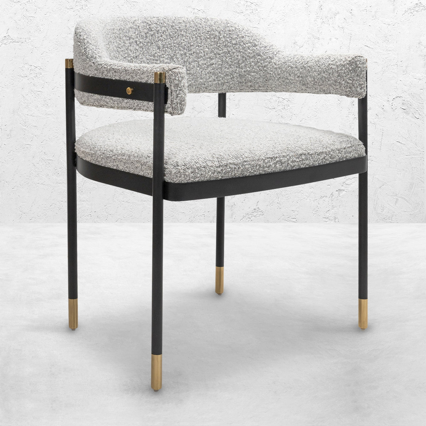 Cuba Libre Dining Chair in Boucle - Tom Collins Home