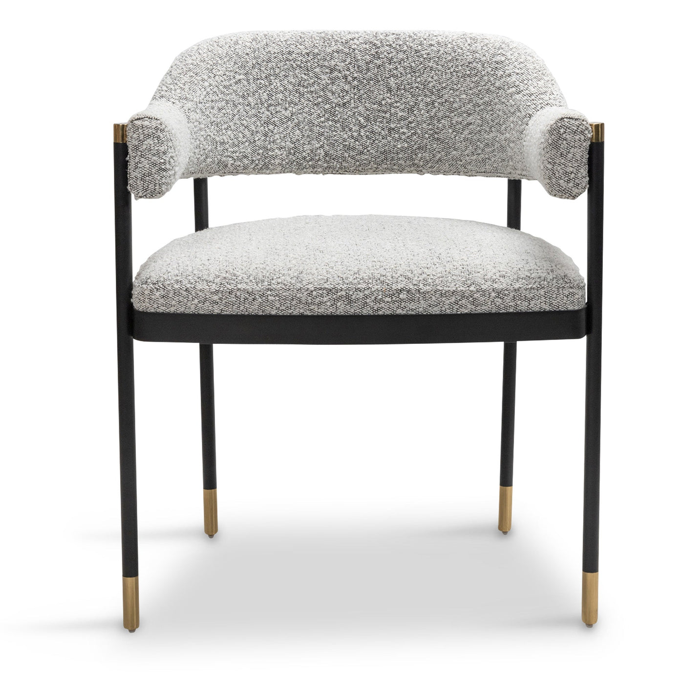 Cuba Libre Dining Chair in Boucle - Tom Collins Home
