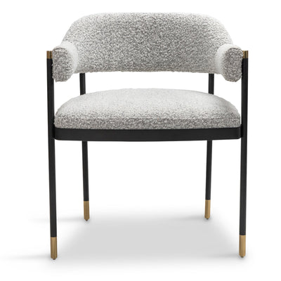 Cuba Libre Dining Chair in Boucle - Tom Collins Home