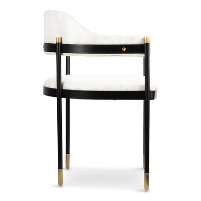 Cuba Libre Dining Chair in Faux Leather - Tom Collins Home