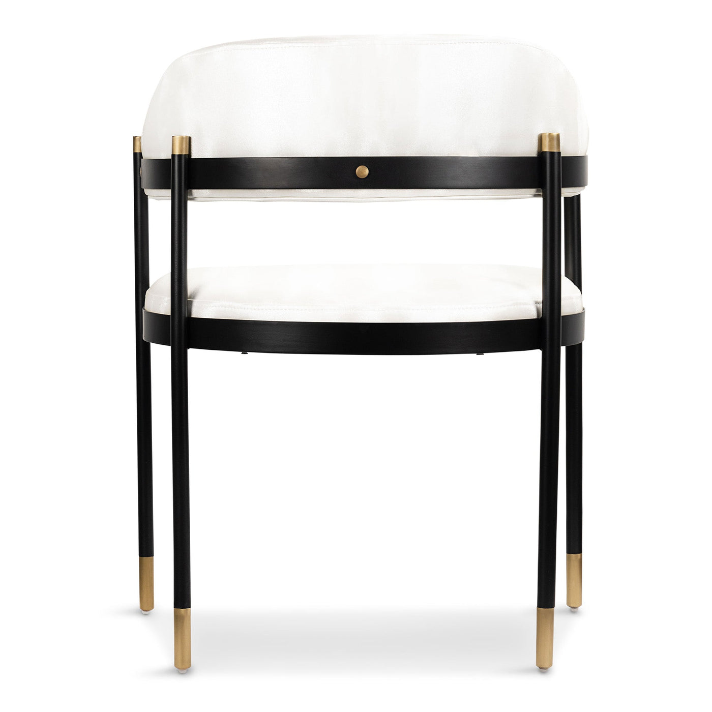 Cuba Libre Dining Chair in Faux Leather - Tom Collins Home