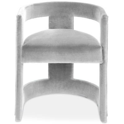 Dark & Stormy Dining Chair in Velvet - Tom Collins Home