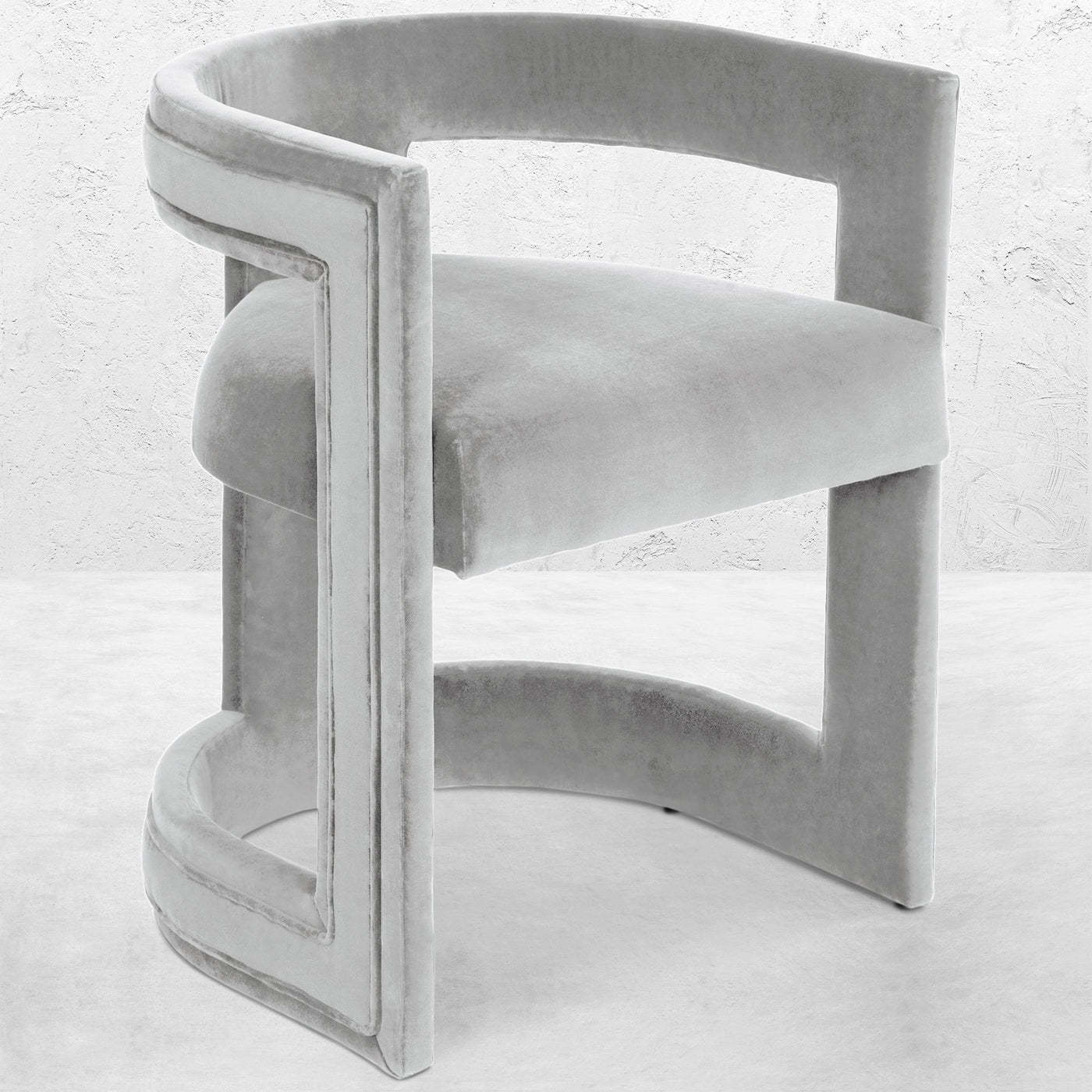 Dark & Stormy Dining Chair in Velvet - Tom Collins Home