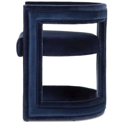 Dark & Stormy Dining Chair in Velvet - Tom Collins Home
