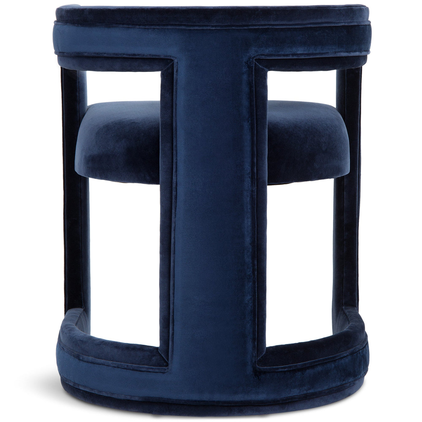 Dark & Stormy Dining Chair in Velvet - Tom Collins Home