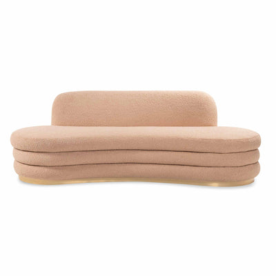 El Floridita Sofa in Faux Sheepskin - Tom Collins Home