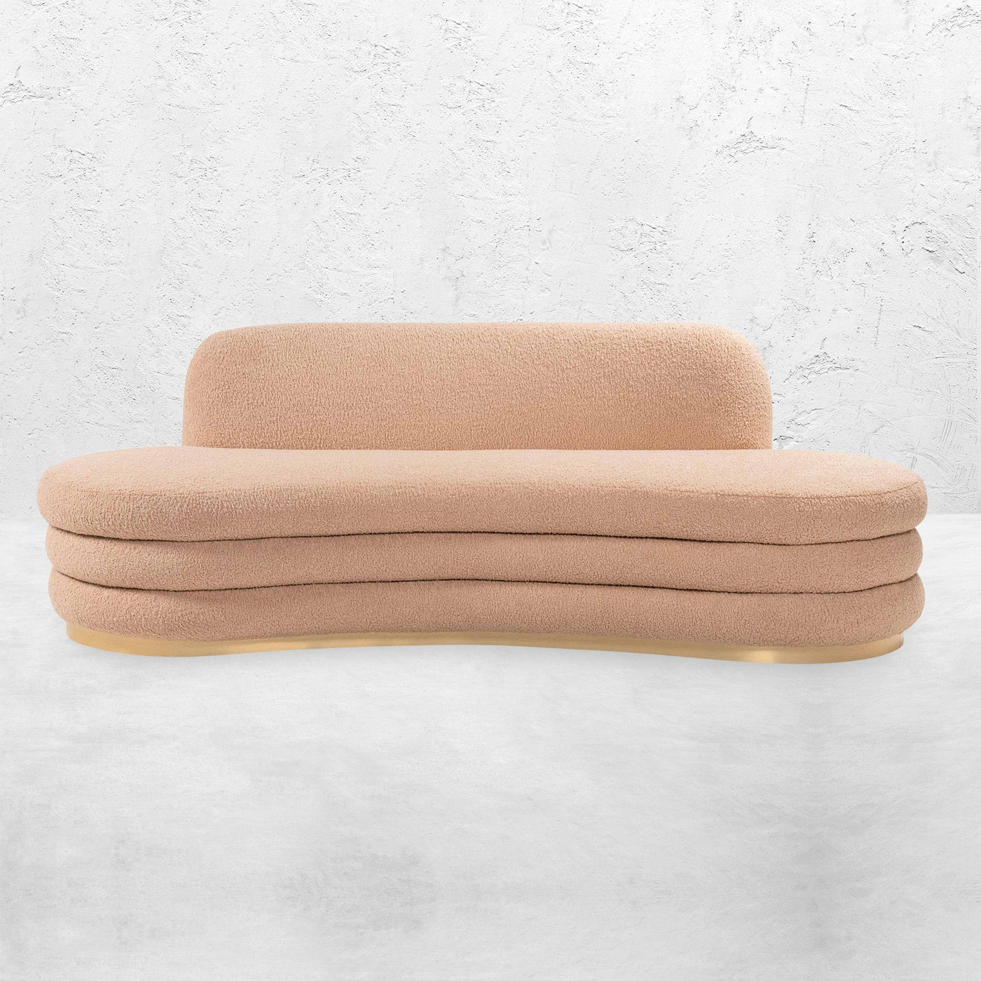 El Floridita Sofa in Faux Sheepskin - Tom Collins Home