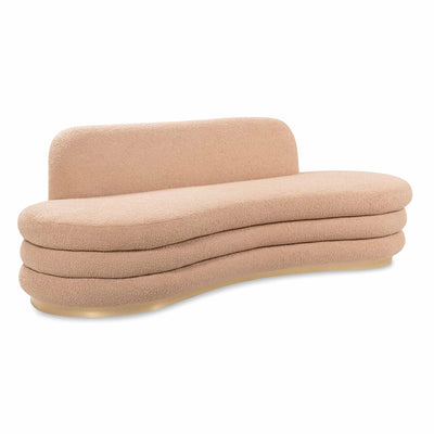 El Floridita Sofa in Faux Sheepskin - Tom Collins Home
