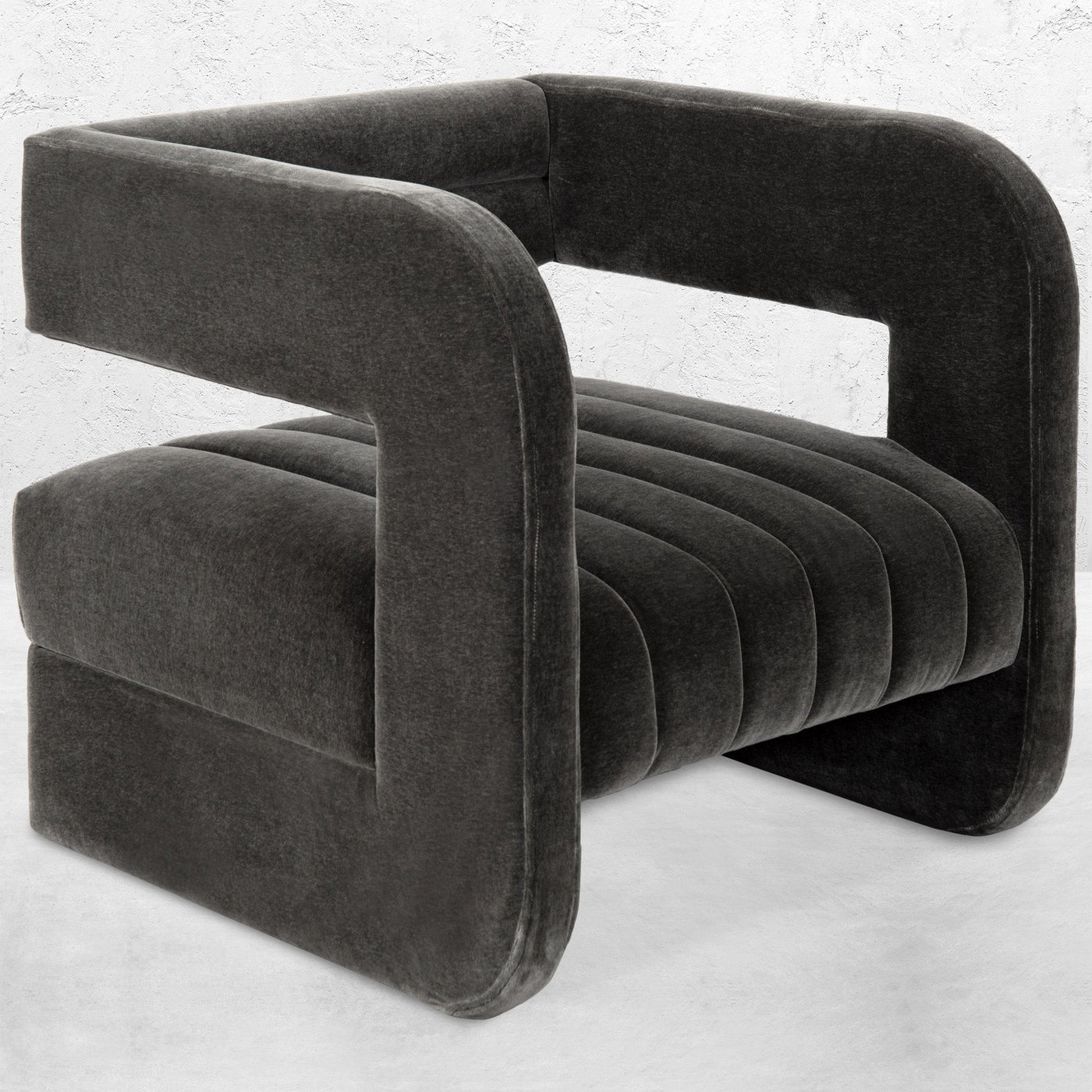 Flamingo Occasional Chair in Velvet - Tom Collins Home