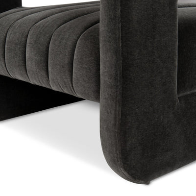 Flamingo Occasional Chair in Velvet - Tom Collins Home