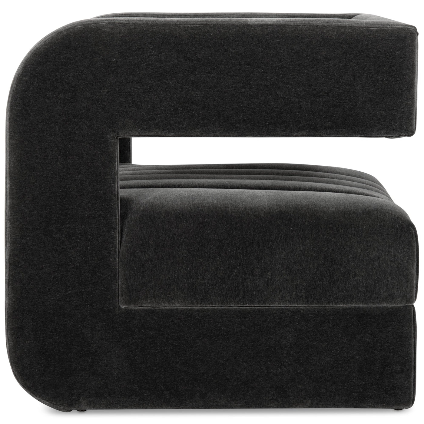 Flamingo Occasional Chair in Velvet - Tom Collins Home