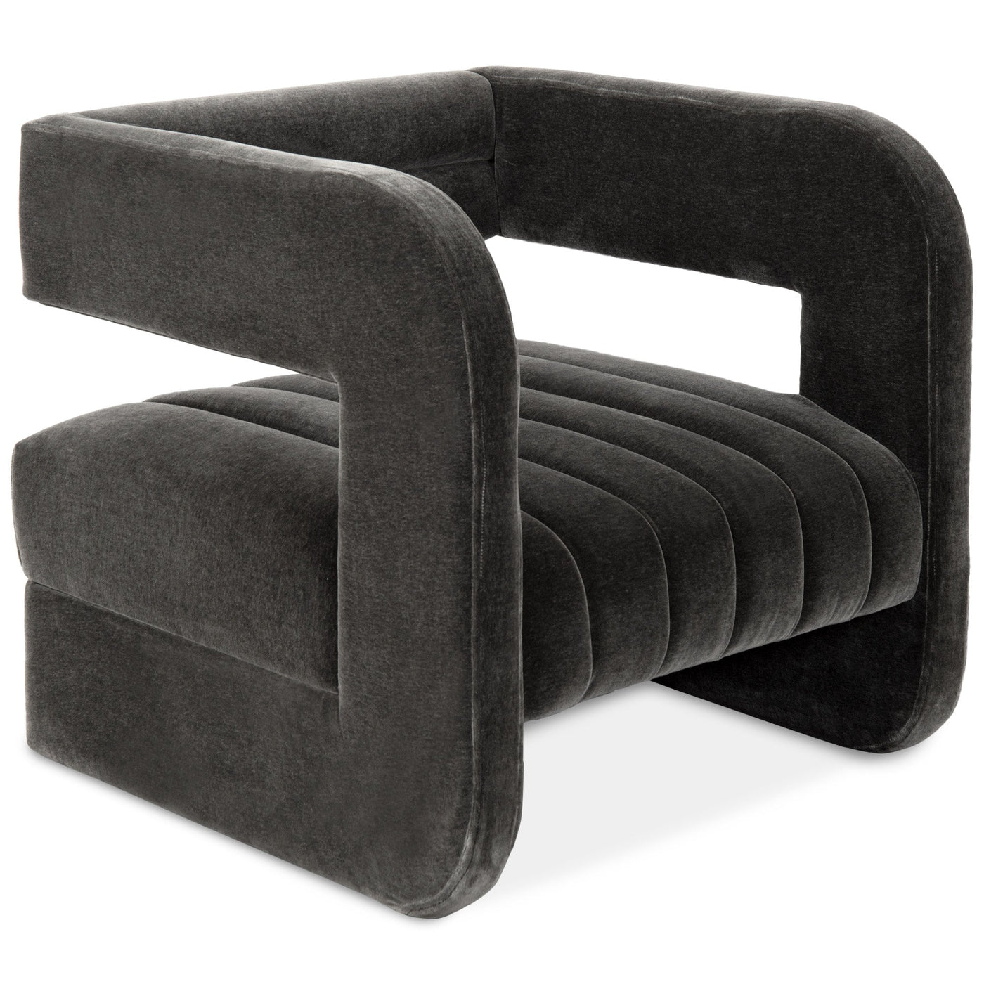Flamingo Occasional Chair in Velvet - Tom Collins Home