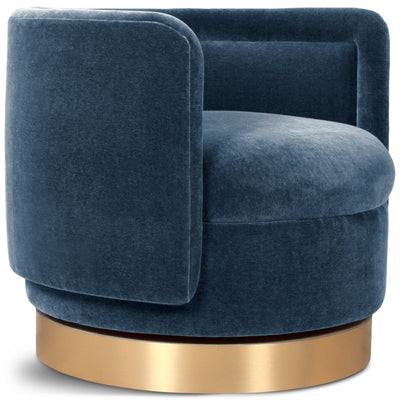 Harvest Moon 2 Occasional Chair in Velvet - Tom Collins Home