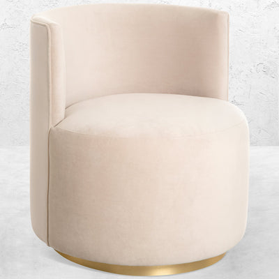 Harvest Moon Dining Chair in Velvet - Tom Collins Home