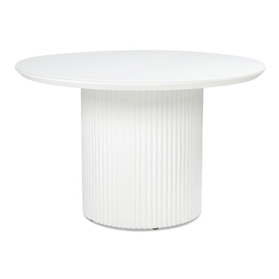Jaguar Sun Round Dining Table with Glass Top - Tom Collins Home